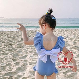 水着 子供 女の子 夏 子供服 キッズ 女児 ベビー水着 おしゃれ 韓国子供服 ワンピース オールインワン スイムウェア 温泉 海水浴 水遊び 