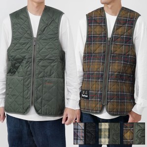 Barbour バブアー キルティングライナーベスト MLI0001 quilted waistcoat/zip-in liner メンズ リバーシブル 中綿入り