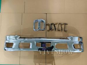 07エルフ ハイキャブ メッキ フロントバンパー フォグランプ対応