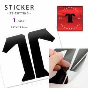 送料無料 TECHNINE テックナイン カッティング ステッカー ブランドおしゃれ かっこいい ロゴ T9-STICKER-CUTTING