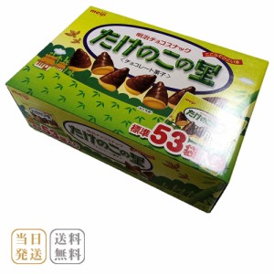 たけのこの里 バレンタイン 2024 チョコスナック チョコバー 明治 53袋 610ｇ送料無料