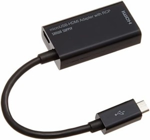 サンワサプライ HDMI-microUSB変換アダプタ 黒 AD-HD12MH