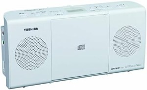 東芝 AUX ステレオ CDラジオ TY-C24 (W) ホワイト