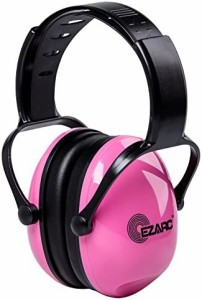EZARC 防音イヤーマフ 遮音値 SNR30dB 耳当てプロテクター 折りたたみ型 子供用 学生用 睡眠・勉強・聴覚過敏緩めなど様々な用途に 騒音