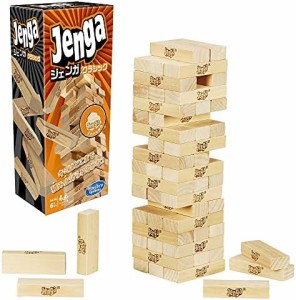 ジェンガ ゲーム JENGA 天然木使用のオリジナル ブロックゲーム スタッキングタワーゲーム 6才以上 プレイヤー人数1人以上 子供用パーテ