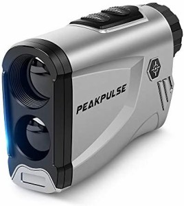 ()PEAKPULSE ゴルフ レーザー距離計 ゴルフ 距離測定器 ゴルフスコープ ゴルフレーザー 光学6倍望遠 IPX5防水 連続測定 スロープ補正 旗