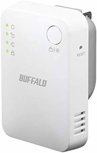 バッファロー WiFi 無線LAN 中継機 Wi-Fi4 11n/g/b 300Mbps コンセント直挿しモデル 簡易パッケージ 日本メーカー(iPhone13/12/11/iPhone