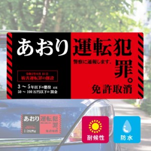 エヴァ 風 あおり 煽り 運転 防止 車 ステッカー シール 正規品 免許 取消 ドラレコ ドライブレコーダー 録画中 注意 強力 防水 カラー 