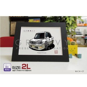 車好き プレゼント トヨタ クラウン ロイヤルサルーン 15系 車 イラスト 2L版 グルービー TOYOTA CROWN 納車 祝い パーツ カスタム ギフ