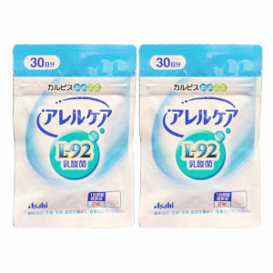 アレルケア 60粒 2袋セット アサヒカルピスウェルネス 乳酸菌サプリメント