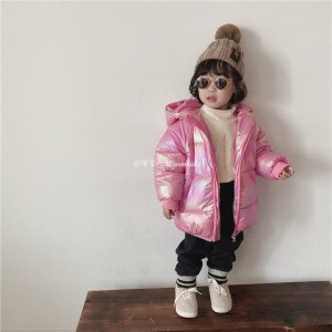 ベビー キッズ 子ども服 女の子 韓国子供服 中綿 ロング もこもこブルゾン アウター 保温 可愛い おしゃれ パーカー 人気商品 送料無料