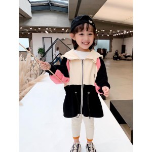 子ども服 パーカー 韓国子供服 キッズ スポーティー 女の子 男の子 オリジナルブランド フード付き 冬暖か かわいい 人気商品 送料無料