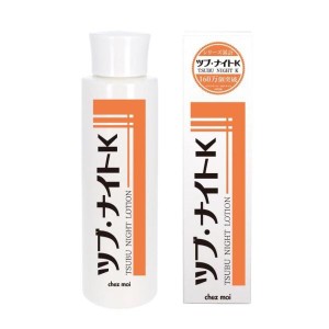 化粧水 ローション ツブ・ナイトK  150ml ハトムギ アンズ 老廃物 毛穴 目元 首元 顔 胸元 ポツポツ 角質粒 ケア 対策 定形外 送料無料