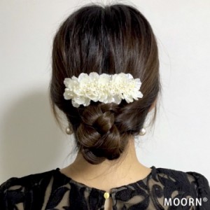 バレッタ 大きめ パール 結婚式 ヘアアクセサリー パーティー お呼ばれ ヘアクリップ 大きい 華やか シェル 花びら キラキラ 髪留め 大人