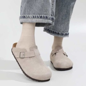 BIRKENSTOCK ビルケンシュトック ロンドン テック サンダル シューズ メンズ 普通幅 BOSTON WOLLFILZ ブラウン オフホワイト カーキ