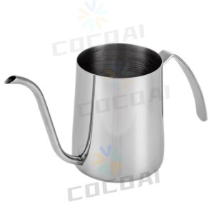 304ステンレス鋼 コーヒードリップポット キャンプ適応 コーヒーケトル ドリップコーヒーポット コーヒー器具 350ml