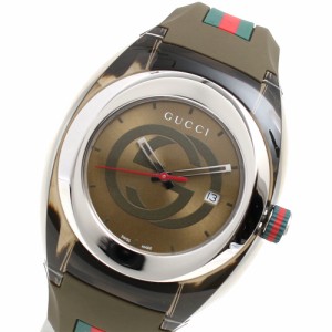 グッチ GUCCI 腕時計 YA137106 メンズ シンク SYNC クオーツ カーキ