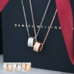 ペアアクセ ダニエルウェリントン ネックレス メンズ レディース シンプル DW00400159 DW00400158 選べる3type DANIEL WELLINGTON アクセ