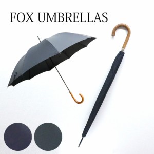 フォックスアンブレラズ 傘 長傘 メンズ ワンタッチ GA2 マラッカハンドル ブラック FOX UMBRELLAS MALACCA HANDLE 雨傘 雨具 レイングッ