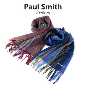 ポールスミス マフラー メンズ PAUL SMITH ストール M2A-150K-M459 ストライプ