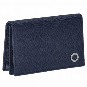 ブルガリ BVLGARI カードケース メンズ BB MAN ブルガリブルガリマン 288287 GRAIN BLU MEDIUM ニムサファイアブルー トロピカルターコイ