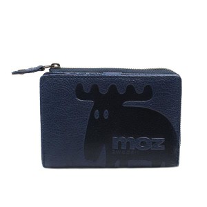 モズ moz 二つ折り財布 86120-NAVY レディース ネイビー 国内正規品