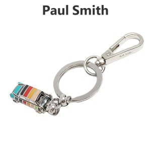 ポールスミス PAUL SMITH キーリング M1A-KEYR-AMINIC-97 メンズ  シルバー マルチカラー