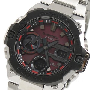 カシオ CASIO 腕時計 GST-B400AD-1A4 メンズ Gショック G-SHOCK クォーツ レッド シルバー