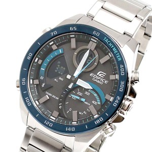 カシオ CASIO EDIFICE ECB-900DB-1B 腕時計 メンズ ブラック タフソーラー（ソーラー充電システム） アナログ 並行輸入品