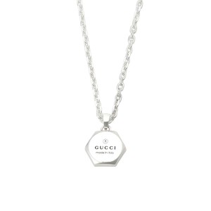 グッチ GUCCI  TRADEMARK NECKLACE ネックレス 779175-J8400-8106 レディース シルバー