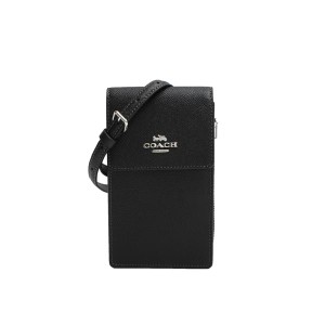 コーチ COACH スマホショルダー バッグ鞄 携帯 CM235-SVDTV レディース ブラック