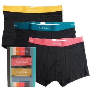 ポールスミス PAUL SMITH ボクサーパンツ M1A-914C-A3PK16-79-S メンズ ブラック 3枚セット