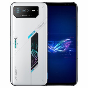 Asus ROG Phone 6 AI2201 Dual Sim 16GB RAM 512GB 5G 白 SIMフリー ゲーミングスマホ  新品本体 1年保証