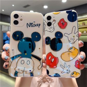 ディズニー Mickey ケース iphone 12pro Max ケース アイホンケース ディズニー ミッキー iPhone8 plus スマホケース 透明ケース 保護 携