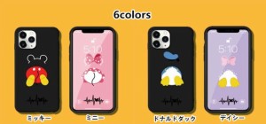 6colors iPhone12pro max iphoneケース カップルケース ディズニー ミッキー ミニー ドナルドダック デイシーアイホンケース スマホケー