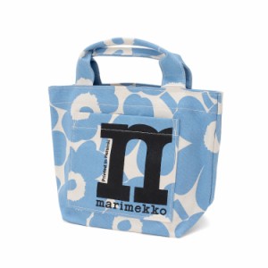 マリメッコ ウニッコ ミニトートバッグ コットン/ライトブルー marimekko Mono Mini Tote UNIKKO かばん バック ファッション 北欧 ギフ