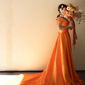二次会 ドレス オレンジの通販｜au PAY マーケット 