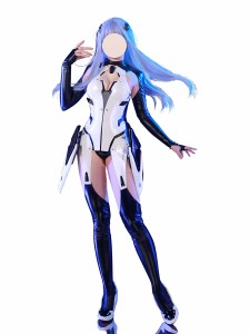 BEATLESS ビートレス ディストピア レイシア レオタード コスプレ衣装/(ウィッグ 靴別売り)