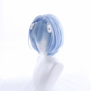 新世紀エヴァンゲリオン綾波レイ cosplay wig 変装用ウィッグ