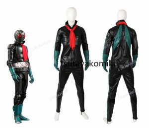 在庫処分　グローブ付き★仮面ライダー the first 1号　旧1号●コスプレ衣装　男性XL