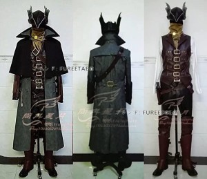 在庫処分　Hunter bloodborne コスプレ衣装　女性S-M