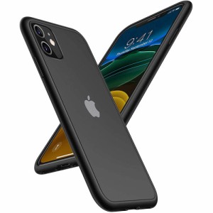 iphone ケース ihone 第3世代 se2 iphone 12 ケース 12mini 12pro ケース iPhone11 カバー 半透明 薄い 滑り止め 一体型 指紋防止 黒 ブ