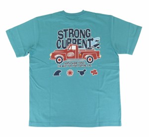 半袖 Tシャツ メンズ ストロングカレント STRONG CURRENT 新作 ハワイ ハワイアン サーフブランド (メンズ/M.サックス) ハワイアン雑貨 2