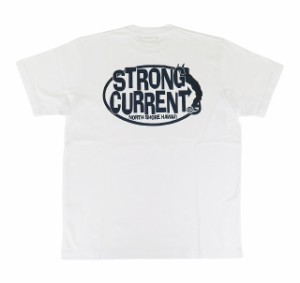半袖 Tシャツ メンズ ストロングカレント STRONG CURRENT 新作 ハワイ ハワイアン サーフブランド (メンズ/ホワイト) ハワイアン雑貨 242