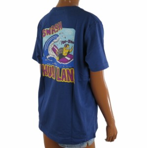 レディース Tシャツ 半袖 フララニ ハワイ Hulalani Hawaii ハワイアン雑貨 (レディース/ネイビー) ハワイアン雑貨 ハワイアン 雑貨 メー