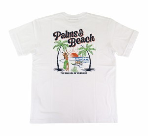 半袖  Tシャツ メンズ フララニ Hulalani Hawaii ハワイ ハワイアン サーフブランド (メンズ/ホワイト) ハワイアン雑貨 242HU1ST029 おし