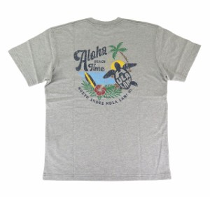 半袖  Tシャツ メンズ フララニ Hulalani Hawaii ハワイ ハワイアン サーフブランド (メンズ/グレー) ハワイアン雑貨 242HU1ST041 おしゃ