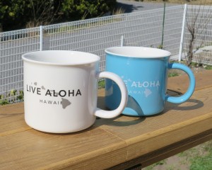 ハワイアン マグカップ コーヒーカップ ハワイアンマグカップ リブアロハマグカップ ハワイアン雑貨  ハワイ おしゃれ 食器 500ml