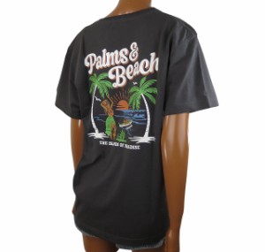 半袖 Tシャツ レディース フララニ ハワイ Hulalani Hawaii 新作 ハワイアン サーフブランド (レディース/チャコールグレー) ハワイアン