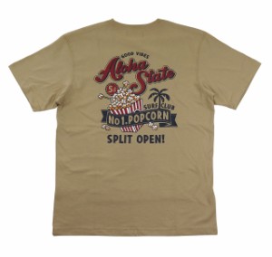 Tシャツ メンズ 半袖  フララニ ハワイ ハワイアン サーフブランド (メンズ/S.ベージュ) ハワイアン雑貨 232HU1ST035 送料無料 サーフ 雑